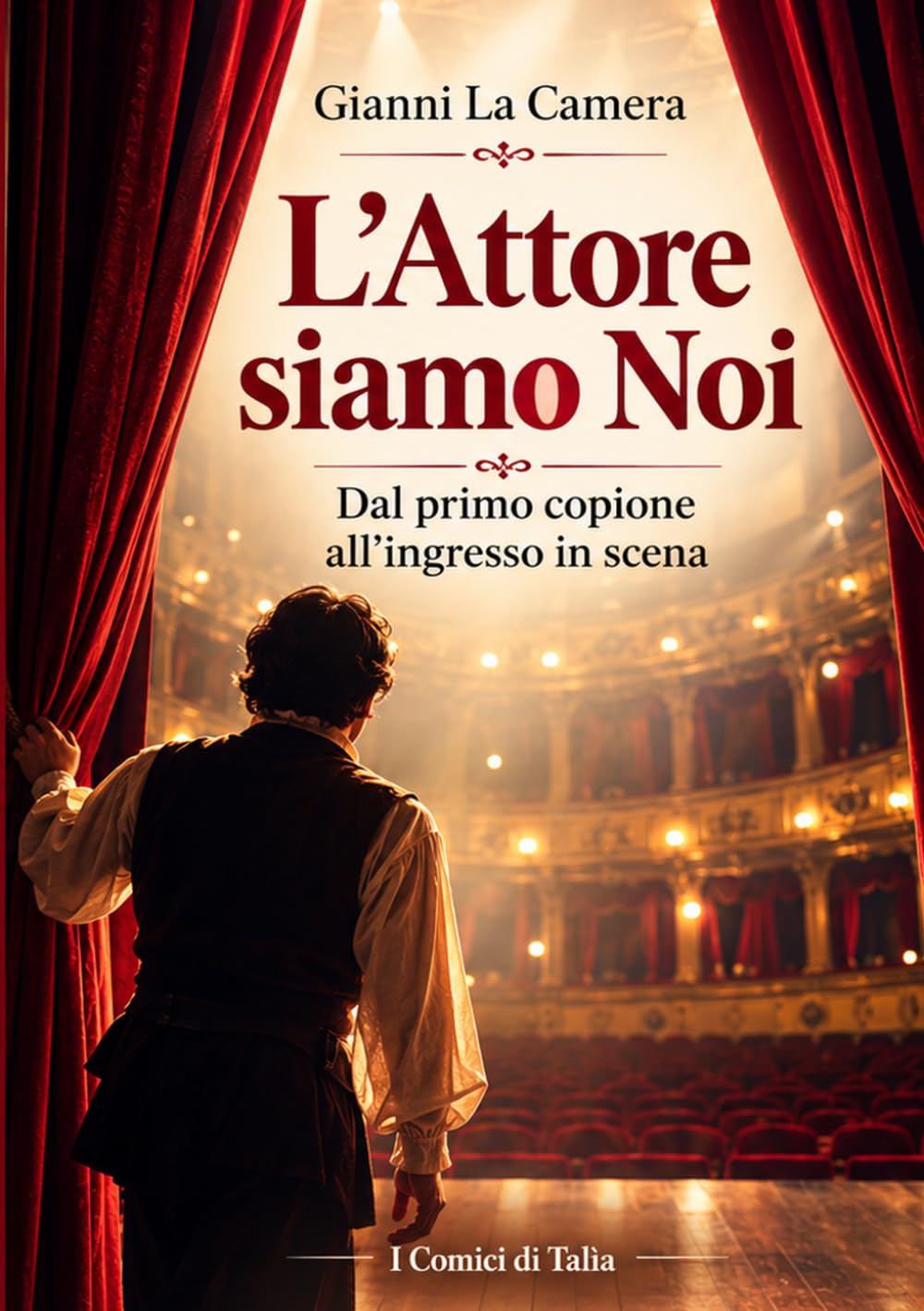 Copertina di L’Attore siamo Noi, libro di Gianni La Camera